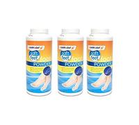 PNJB, Foot Powder Talc, Foot Odour Eliminator, Odour remover, and eliminator, Soothes Refreshes, Eliminates Odour Soft Feet, Stinky Feet Freshener Talc, (PACK OF 3)