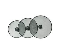 PNJB, Frying Pan Cover Splatter, Kitchen Frying Pan Splatter, Screen Cover Guard Protective Lid Mesh, Fine Mesh Splatter Screen, Kitchen Accessories for Frying and Cooking, Pack of 3