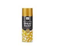PNJB Gold Metallic Spray, All-Purpose Interior Exterior Household Spray, Quick Drying, Suitable For Use On Wood, Metal, Plastic, Glass, Durable and Versatile, 400ml, (1PCS)