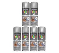 PNJB Grey Primer Spray Paint, Adhesion, Longevity And Durability, Smooth Primer, Flawless And Polished, All-Purpose Paint For Metal, Wood, & Plastic,250ml, (6PCS)