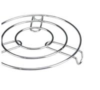 PNJB, Hot Pan Pot Stands - Stainless Steel Round Trivet Holder Kitchen New, Table Ring, Kitchen Heat Resistant Hot Pan Round Steamer Rack, Holder For Kitchen Accessories, (2)