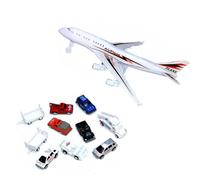 PNJB Kids Airport Play Set, Airplane Toy Airline, Realistic Airport Vehicles, Creative and Joyous, Cargo Vehicle, Great Gift Pack, Longevity, Educational Set