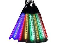 PNJB Lantern LED Drop, Falling Multicolor Lights - Outdoor Raindrop Decorative Tube, Garland Curtain Meteor Shower 30cm