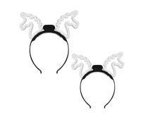 PNJB LED Headband for Kids & Adults, Light-Up Glow Party Hairband, Multi-Color Flashing Lights, Fun Costume Accessory for Birthday Parties, Festivals, Concerts & Night Events (2PCS)