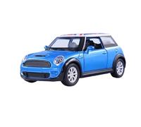 PNJB Mini Sports Car, Mini Racing Care, Scale 1: 22, Die-Cast Collectible, Pull-Back, Classic Style Mini, Play Car Model, Blue (1 Pcs)