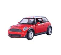 PNJB Mini Sports Car, Mini Racing Care, Scale 1: 22, Die-Cast Collectible Car, Pull-Back Car, Classic Style Mini Car, Play Car Model, Red (1 Pcs)