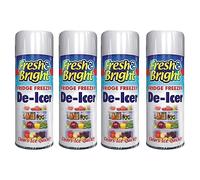 PNJB, Quick Ice Remover Anti-Bacterial Fridge Freezer De-Icer Spray, Fridge Cleaner, Anti-Bacterial Fridge Freezer De-Icer Spray Deicer Spray Fridge Cleaner, 200ML, (4 PCS)