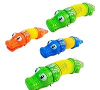 PNJB Rainbow Loop Chain Crocodile Toy, New Classic Style, Toy For Kids, Fun And Engaging, Imaginative Play, Compact And Lightweight,Random Colour (4PCS)