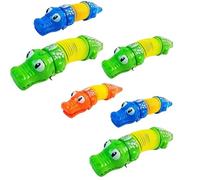 PNJB Rainbow Loop Chain Crocodile Toy, New Classic Style, Toy For Kids, Fun And Engaging, Imaginative Play, Compact And Lightweight,Random Colour (6PCS)