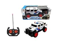 PNJB Remote Control Police Car Toy, Flashing Lights, Authentic Sounds, Dexterity, Coordination, Creativity And Imaginative