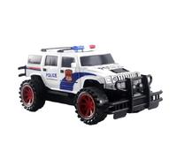 PNJB Remote Control Police Car Toy with Lights, Monster RC Truck, Rechargeable Police Car, 4 Channel Electric Buggy Vehicle Durable RC Police Car SUV Toy for Kids 3 Years and Up