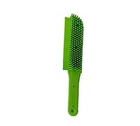 PNJB, Rubber Pet Hair Hand Brush Furniture Floor Sweeper, Portable Dogs Cats Hair & Lint Remover Brush Rubber Massage Brush for Furniture, Auto Detailing Brush for Dogs Cats (Green)
