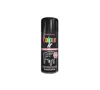 PNJB, Satin Black Paint Aerosol Colour It Spray, Quick Drying DIY Plastic Metal Wood, Professional Satin Finish Spray Wood Color Paint 250ml (1 Pcs)