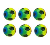 PNJB, Soft Foam Sponge Football Outdoor and Indoor Random Colors, Sports Foam Ball for Little Teens Indoor Practice First Time Backyard Play (6 Pcs)