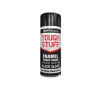 PNJB, Spray Paint Black, Gloss Black, 400ml Can Fast Dry, Acrylic Spray Paint for Metal, Wood, Stone, And Paper, Rust Resistant, Perfect for Indoor & Outdoor Use (1 Pcs)