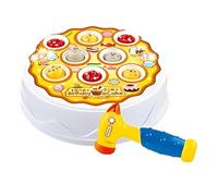 PNJB Whack A Mole Birthday Cake 2 Player Game, Kid-Friendly Hammering Toy, Lightweight Durable Design, Musical Electric Mini Pinball Machine With Light