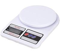 PNJB White Electronic Digital Kitchen Scale, Multi- Function With Tare Option, (Sf-400), LCD Screen, Ideal For Measuring Cooking Or Baking Ingredients