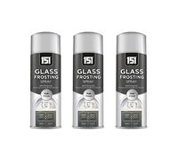 PNJB Window Glass Frosting Spray Paint Privacy Decorative Bath Window, Glass Frosted Spray, Window Door Security, (400ml), (3 Pcs)