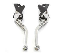 PNJDHGJFT Motorcycle Brake and Clutch levers for Ka&@wasaki Nin@&ja 650R ER-6F ER6F ER-6N 2017 2018 2019 2020 2021 2022 Short/Long CNC Motorcycle Adjustable Brake Clutch Lever(147mm Silver)