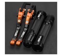 PNJDHGJFT Motorcycle Brake and Clutch levers for YZF600R YZF 600R 600 R Thundercat 1995-2008 2007 2006 Adjustable Brake Clutch Lever Foldable Handle Hand Grips Set(YZF600RTHU95-08-04)