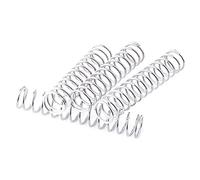 Pnloog 1PCS Wire Diameter 1mm/0.039'', Outer Diameter 16mm/0.63'', Free Length 100/120/150/180/200mm, 304 Stainless Steel Coil Compression Compressed Springs, 1x16mm (Size : Length 120mm)