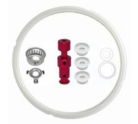 Pnltae Replacement Sealing Ring Set for Instant Pot Pro 60 Pro Plus 60 Duo Evo Plus 60 6 Qt, Include Sealing Ring Float Valve Seal and Anti-Block Shield, Set of 9