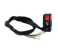PNMNZTPAP 1pcs 22mm 7/8" Right Motorcycle Switches Electric Start Flameout Kill ON OFF Button Handlebar Controller Switch Universal Motorcycle handlebar switch