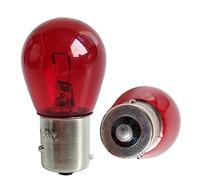 PNNNU 2Pcs BAW15D BAW15S Red Brake Stop Car Rear Tail Light Bulb 567 12V PR21W Turn Signals Warning Lights for GM Ford SAAB,PR21W BAW15S
