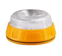 PNNNU LED Emergency Strobe Light Wireless Battery Operated Waterproof Flashing Yellow Beacon Lights Magnet Portable
