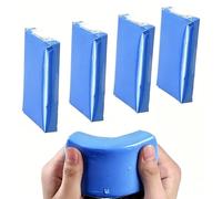 Pnoyws 4 Packs Car Clay Bar Kit, 100g Each, High-Absorption Auto Detailing Magic Claybar Cleaner for Deep Cleaning, Polishing & Removing Contaminants from Car Paint, Glass & Vehicles