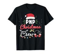 PNP Christmas Crew Fun Pediatric Nurse Practitioner Matching T-Shirt