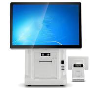 Pnpaea Cash Register Till,15.6 Inch Touch Screen Pc Pos Systems,With 15.6 In Touch Screen,for Small Business SingleScreen-A（58mm）