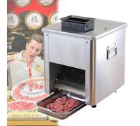 Pnpaea Commercial Meat Cutter Cutting Machine Optional Blades from with 5mm Blade,Electric Stainless Steel Fresh Meat Shredded Slicer Processing Machine 7mm