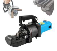 Pnpaea Electric Hydraulic Rebar Bender 1300W Portable Hydraulic Rebar Bending Machine Rebar Within 3.5-4.55S Easy Bending Rebar Steel Bar,for Low Carbon Steel RC-25