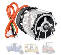 Pnpaea Electric Tricycle Brushless Motor Kit 48V/60V/72V 500W-2000W High-Torque Pure Copper Differential Motor for DIY Vehicle Upgrade 48V-700W