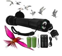 Pnpaea Portable Bird Scare Devices,Bird Scarers for Roofs,with Flashlight Function,for Agriculture, Aviation, Electric Power, Industrial Facilities B