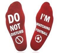 PNPGDYK Funny Socks Christmas Gifts for Men Funny and Unusual Football Gift for Dad Birthday Present Daddy Gifts from Daughter/Son Boys Stocking Fillers for Mens Boyfriend Husband