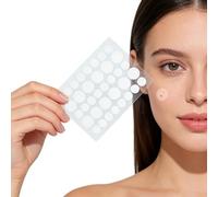 Pnrskter 160pcs Hydrocolloid Patches for Face - Fast-Acting Pimple Patches to Cover Blemishes, Invisible Spot Patches & Spot Dots for Day and Night Acne Care
