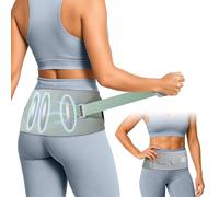 Pnrskter Adjustable Sacroiliac Hip Brace - SI Joint Support Belt for Women, Sciatica Relief for Daily Wear, Lightweight Back Support & Hip Stability, Light Green, Size L
