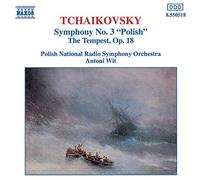 Pnrso:Wi - Tchaikovsky - Symphony No. 3 'Polish' / The Tempest, Op. 18 - NAXOS