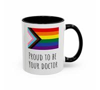 PNSAXBD Proud to be your doctor Pride Mug LGBTQ+ Doctor Gift Rainbow Flag Coffee Mug For Inclusive Doctors and Allies Transgender Health 11OZ