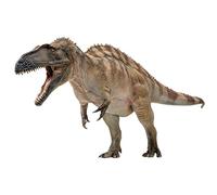 PNSO 61 Fergus Acrocanthosaurus Figure Carcharodontosauridae Dinosaur Scientific Art Model Realistic Prehistoric Animal PVC Collector Toys Decoration Gift for Adult
