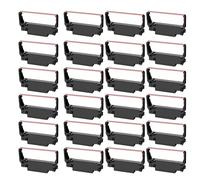 Pnuokn 24Pcs ERC30 Ribbon Cartridge Black/Red For TM-U220 M188B ERC30 ERC34 ERC38 NK506 Printer Black And Red Ribbon