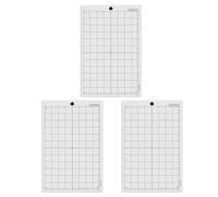 Pnuokn 3 Sheets Cutting Mats For Silhouettes Portrait 12x8'' Adhesive Sticky Quilting Cricket Cut Mats Replacement Accessories 3 Sheets Cutting Mats For Silhouettes Portrait Adhesive Cut Mats