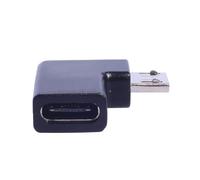 Pnuokn Angled Micro USB To UsbC TypeC Adapter 90 Degree Micro USB To TypeC Converter Connectors Angled Micro USB Adapter