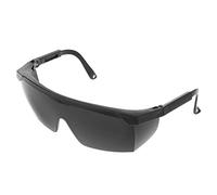 Pnuokn Dental Eye Protection Glasses for Dental Lab Workplace, Goggle Eyewear Glasses Curing Light UV for Dentist Whitening Tool, 3m Warning Tape, Black