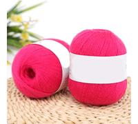 Pnuokn Hand Knitting Cashmere Yarn Featured Anti-pilling Weaving Thread For Handmade Sweaters Cardigans Socks Multicolor Soft Hand Knitting Wool Yarn For Blankets For Beginners Kids