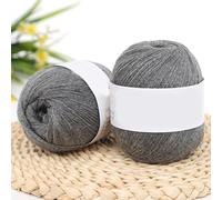Pnuokn Hand Knitting Cashmere Yarn Featured Anti-pilling Weaving Thread For Handmade Sweaters Cardigans Socks Multicolor Soft Hand Knitting Wool Yarn For Blankets For Beginners Kids