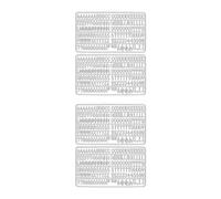 Pnuokn Letter Board Set 300 Numbers Special Characters Words For Felt Changeable Message Signs & Letterboards Letter Beads For Bracelets And White