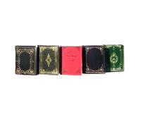 Pnuokn Miniature Book Hair Clip For Teens Girl Vintage Hairclip Pin Duckbill Clip Barrettes Spring Hair Decor